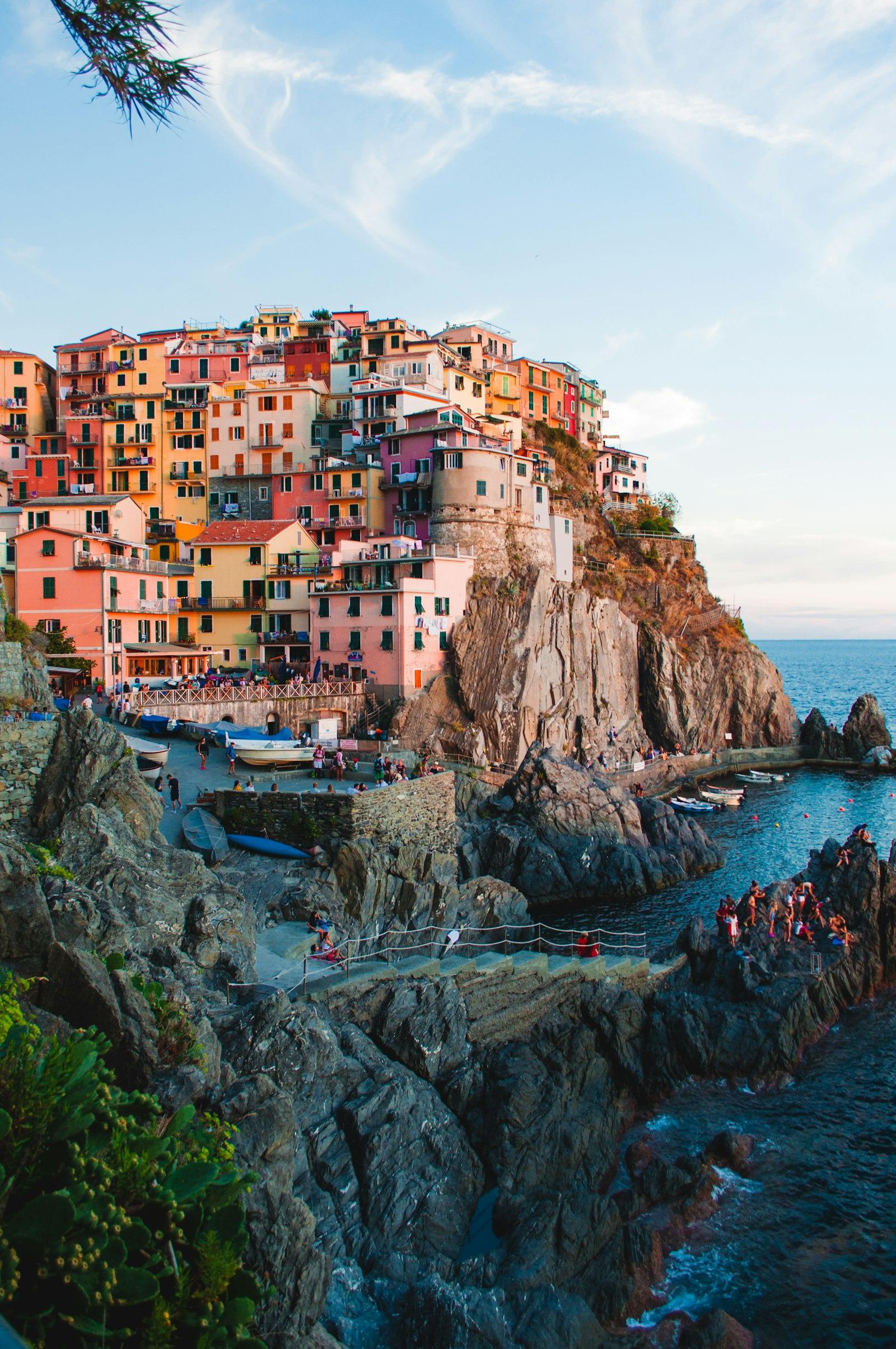 Colourful coastal town on the Amalfi Coast